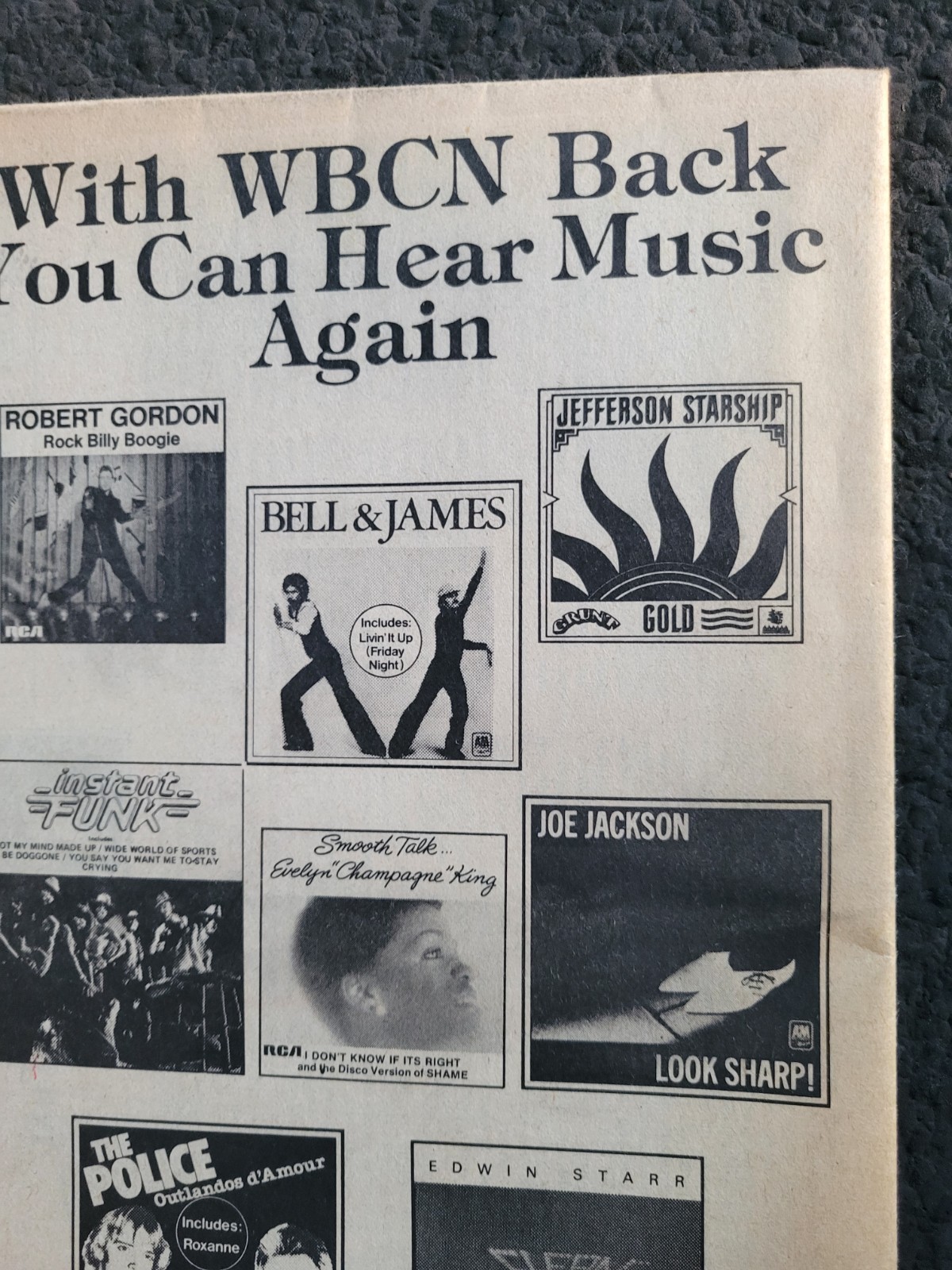 POPTOP THE RECORD BUYER’S GUIDE, April 1979, Police, Rick James, Tavares