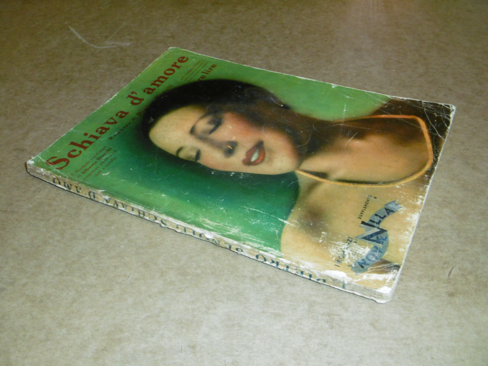 I ROMANZI DI NOVELLA N°8 FEBBRAIO 1934 SCHIAVA D’AMORE RIZZOLI