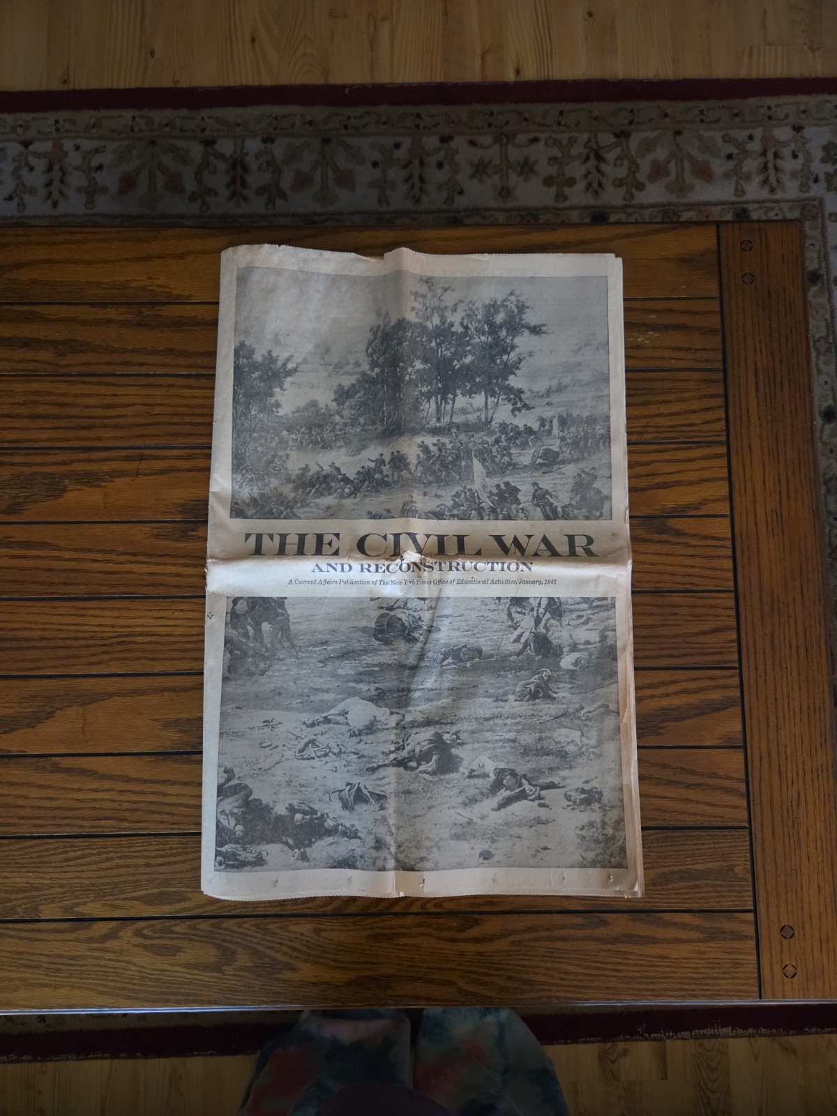 Vintage Lot Of 2 NY Times Special Editions ’60-61 Civil War & A Century Of…
