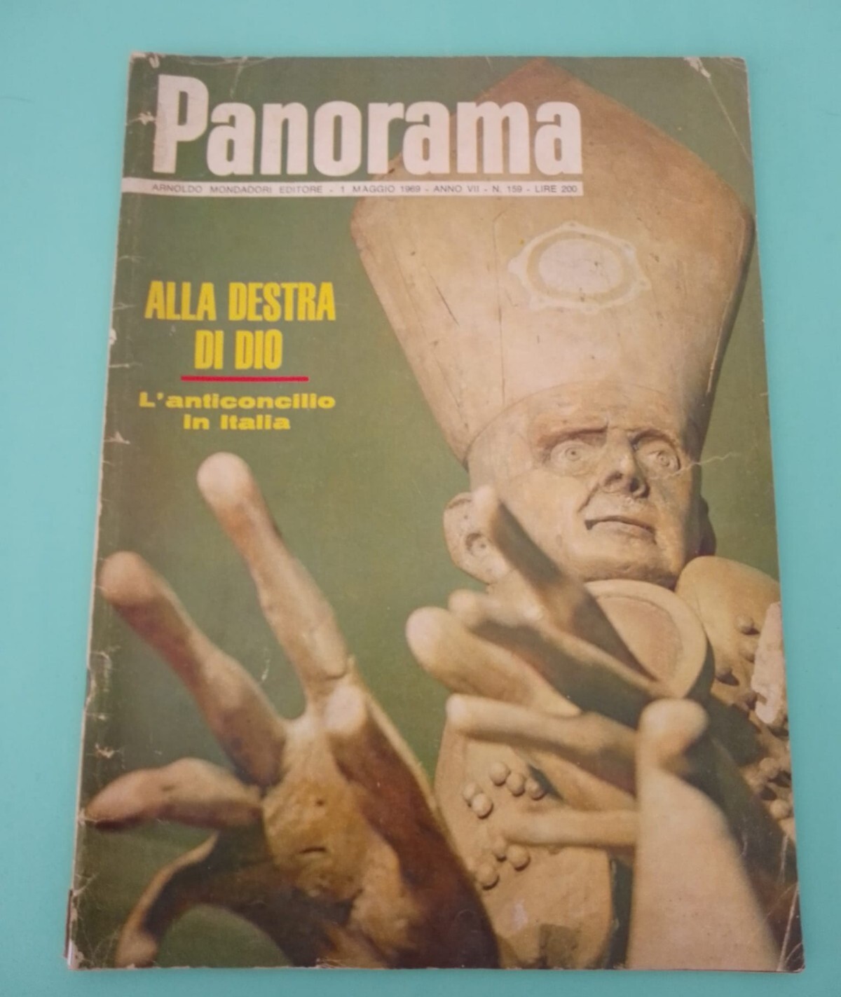 PANORAMA 1 MAY 1969 NO. 159 – YEAR VII – MONDADORI PUBLISHER