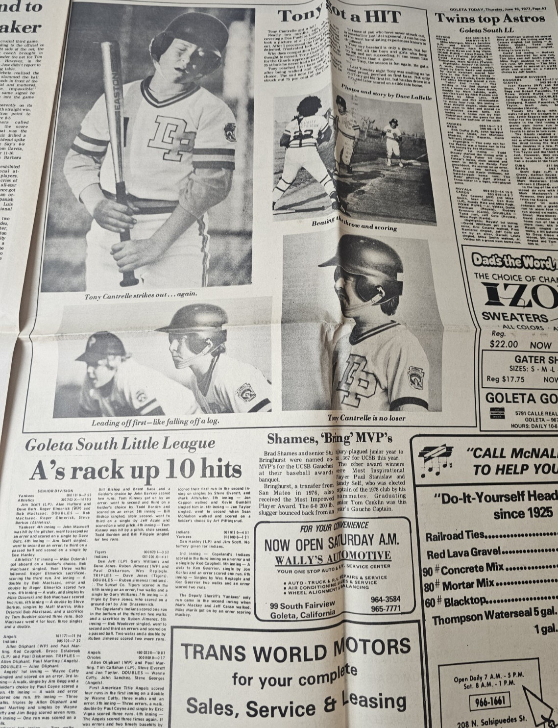 Goleta Graduation High School Diploma Goleta Today Newspapers June 16 1977 Sec A