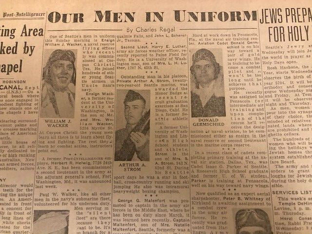 Seattle Post Intelligencer September 1943 Pictorial Review Invasion of Italy WW2