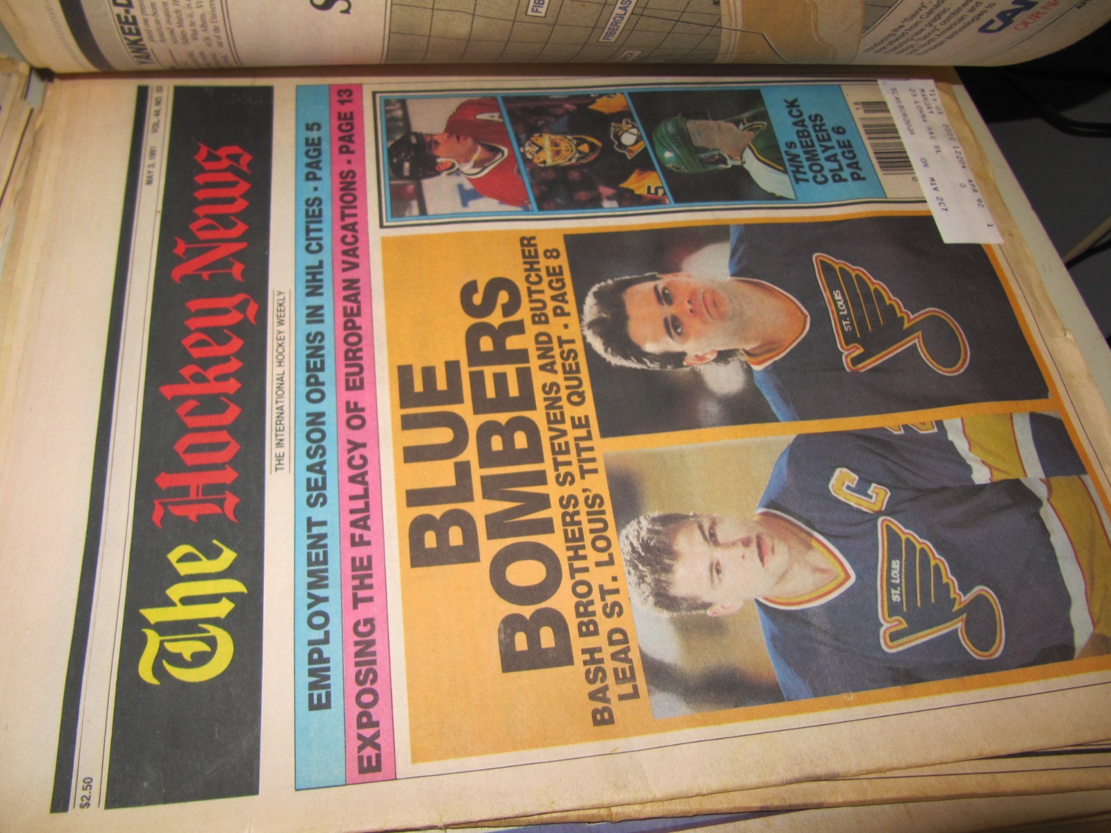 45 x The Hockey News July 1990’s-2000