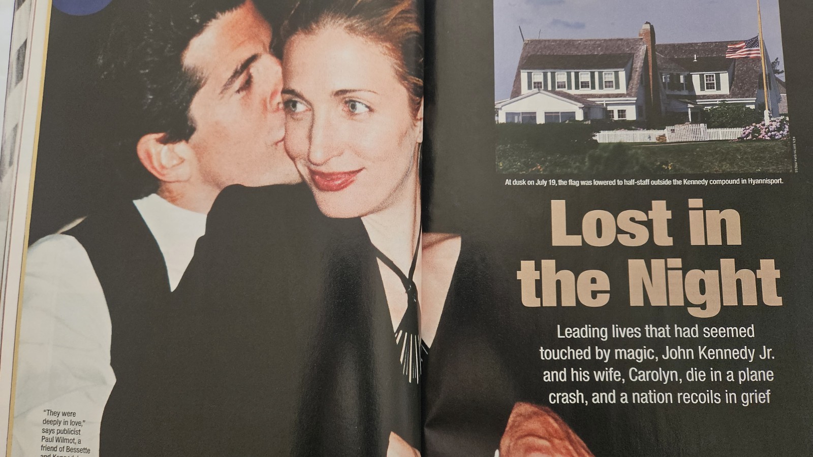 JFK Jr PLANE CRASH Washington Post July 18 1999 plus People Magazine Aug 2 1999
