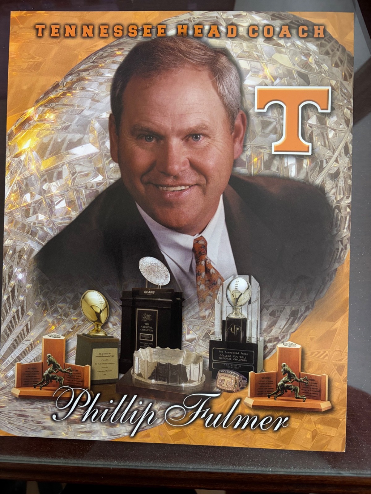 Tennessee Volunteers Coach Phillip Fulmer Print
