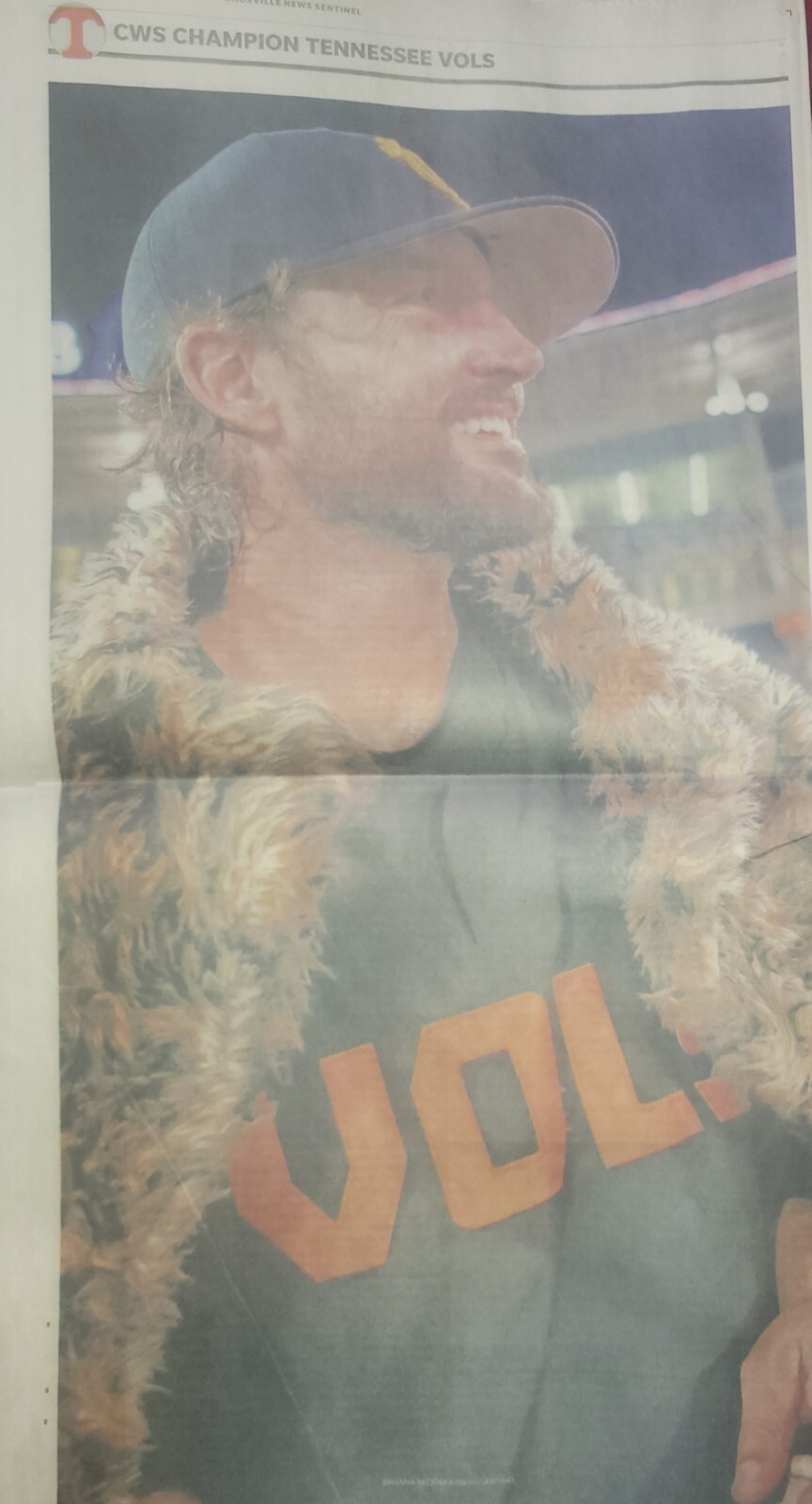 Tennessee Vols June 26 2024 Knoxville News Sentinel National Champions Newspaper