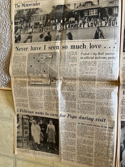 October 5, 1979 Chicago Tribune POPE JOHN PAUL II VISITS CHICAGO 14-page Section