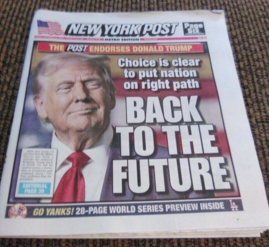 NEW YORK POST-10/25/24-WNBA-NY LIBERTY CHAMPS+MLB-NY YANKEES-TEAM POSTER-BASEBAL