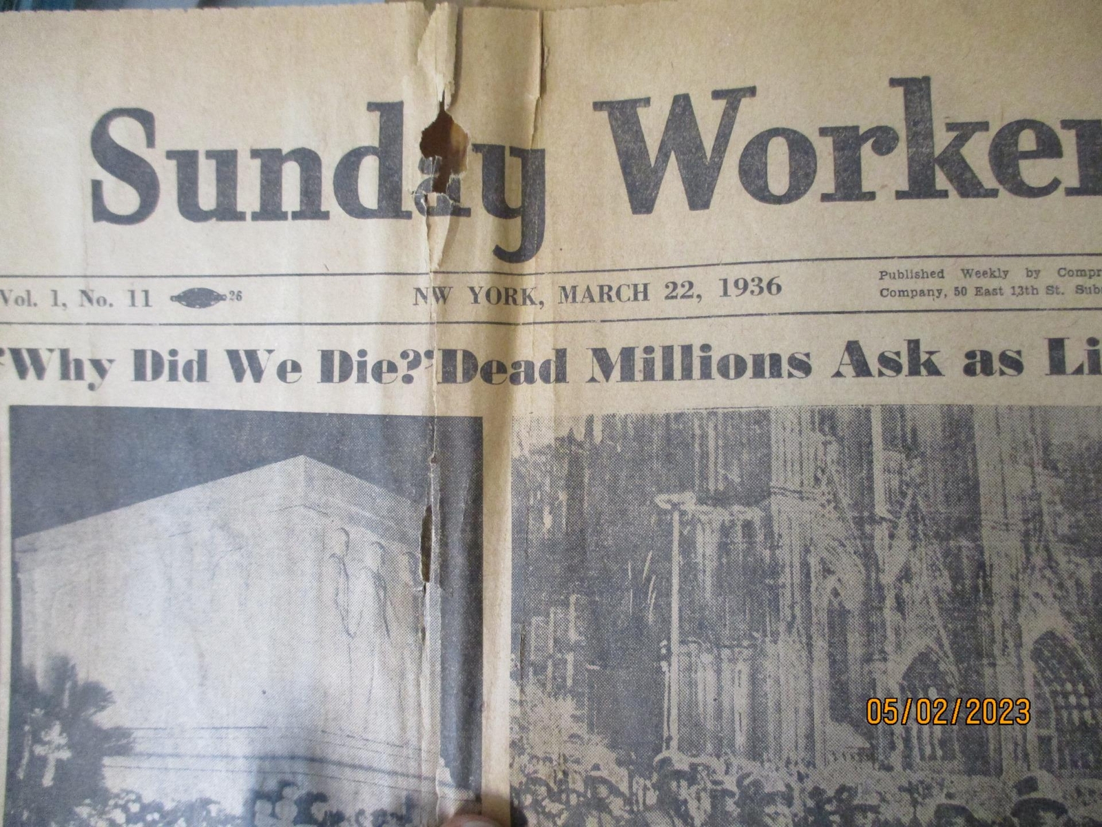 1930s 1940s World War II Era Scrapbook Thomas Hudson McKee Journalist Vernon TX