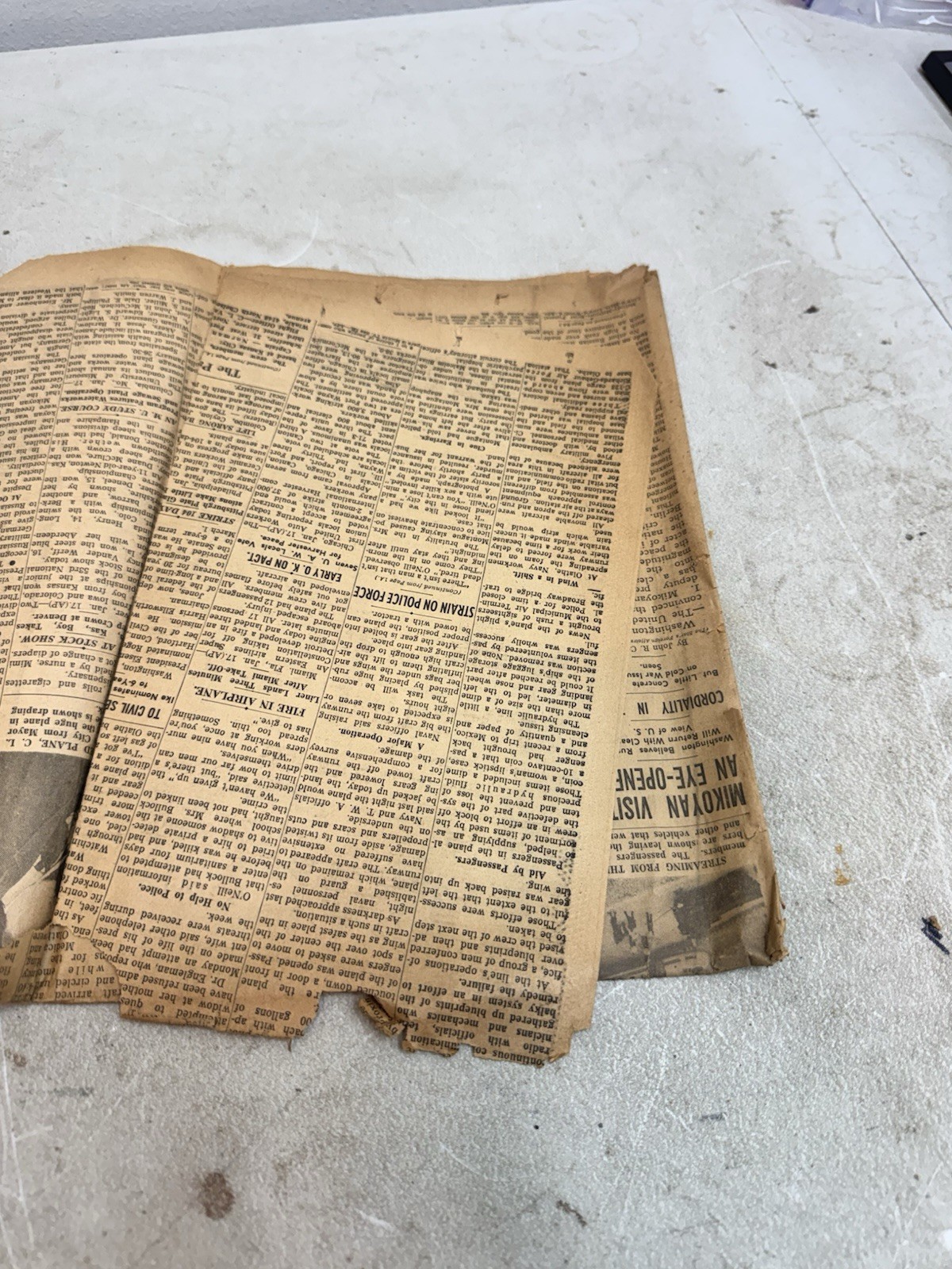 kansas city star newspaper january 18 1959 plane crash