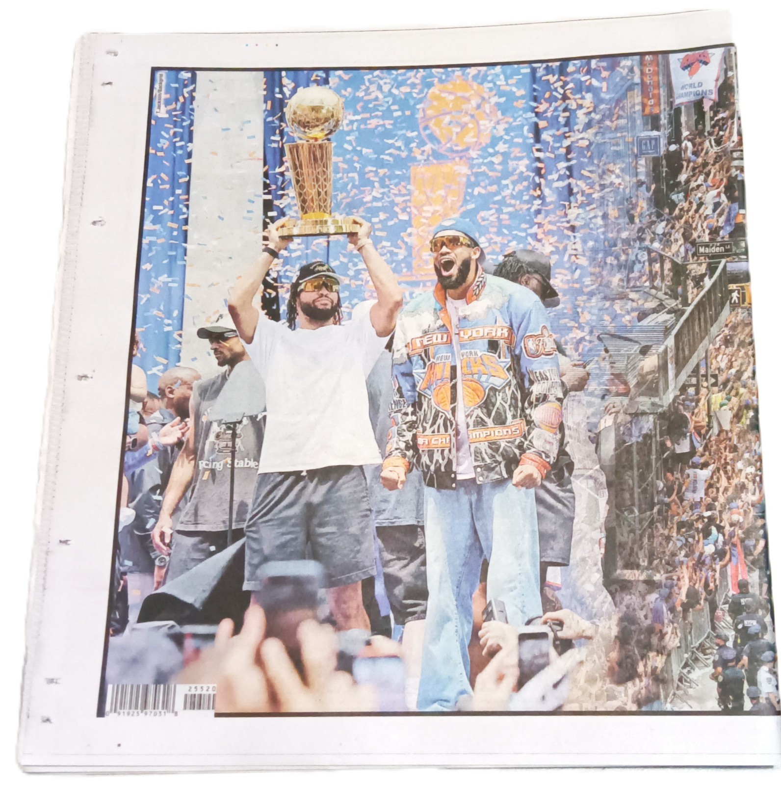 NEW YORK POST NEWSPAPER JUNE 19, 2026 CITY OF LOVE – KNICKS CANYON OF HEROES