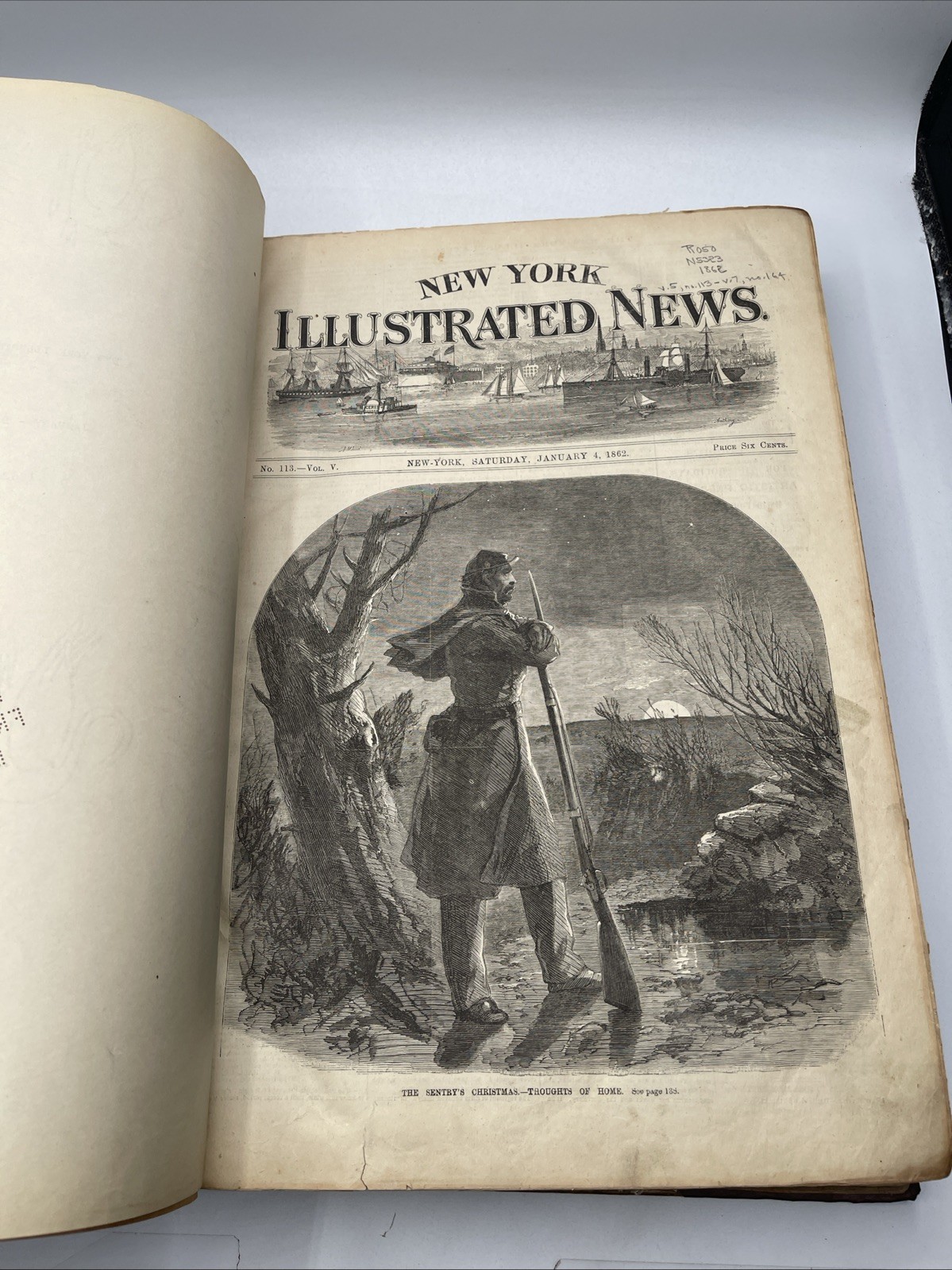 New York Illustrated News Complete Bound Volume For 1862 January-December