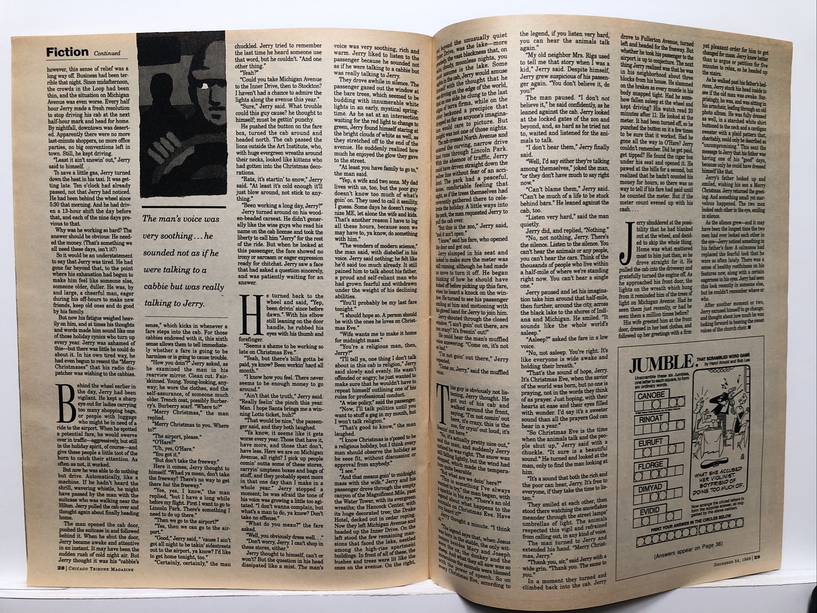 Sunday Chicago Tribune December 24 1989 Christmas Treasures Section 10 Newpaper