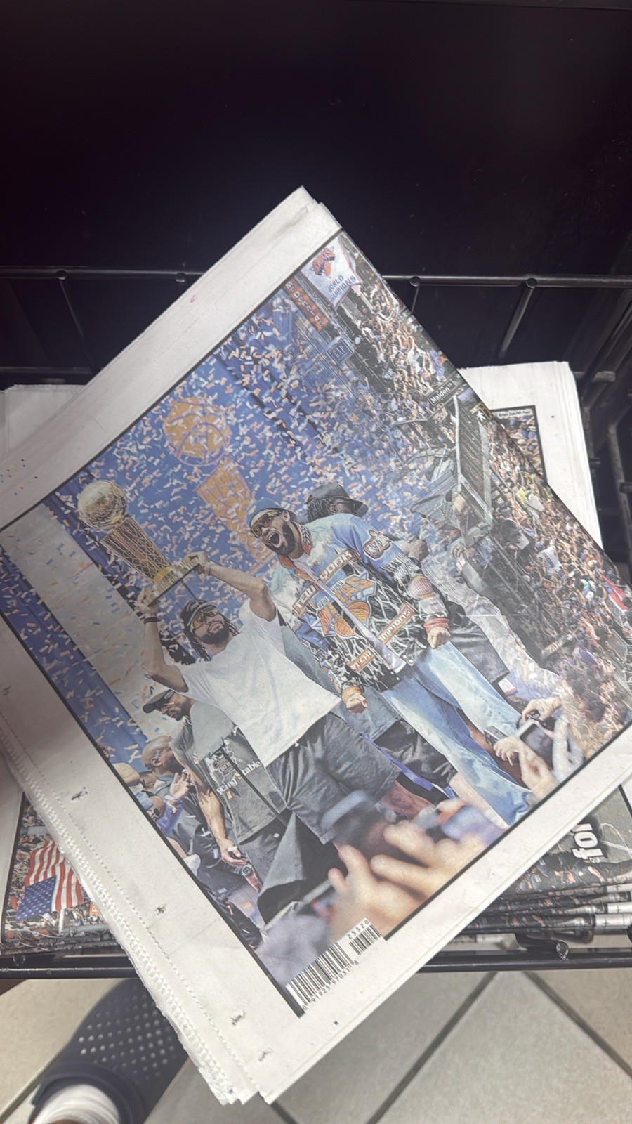 CITY OF LOVE NEW YORK KNICKS 12 PAGE PARADE SPECIAL 6/19/26 New York Post