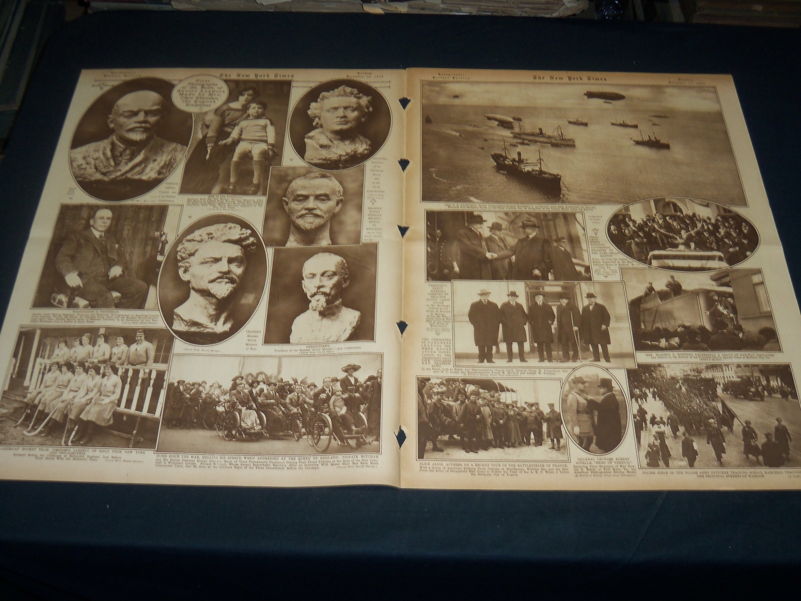 1920 DECEMBER 12 NEW YORK TIMES PICTURE SECTION NO. 4 & 5 – JIM THORPE – NT 8793