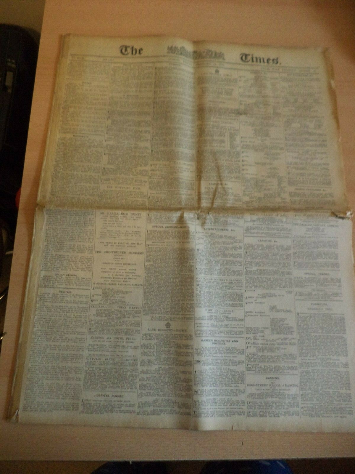 the times OLD antique ORIG NEWSPAPER 13 feb 1914 ww1 WAR seeley hms invincible