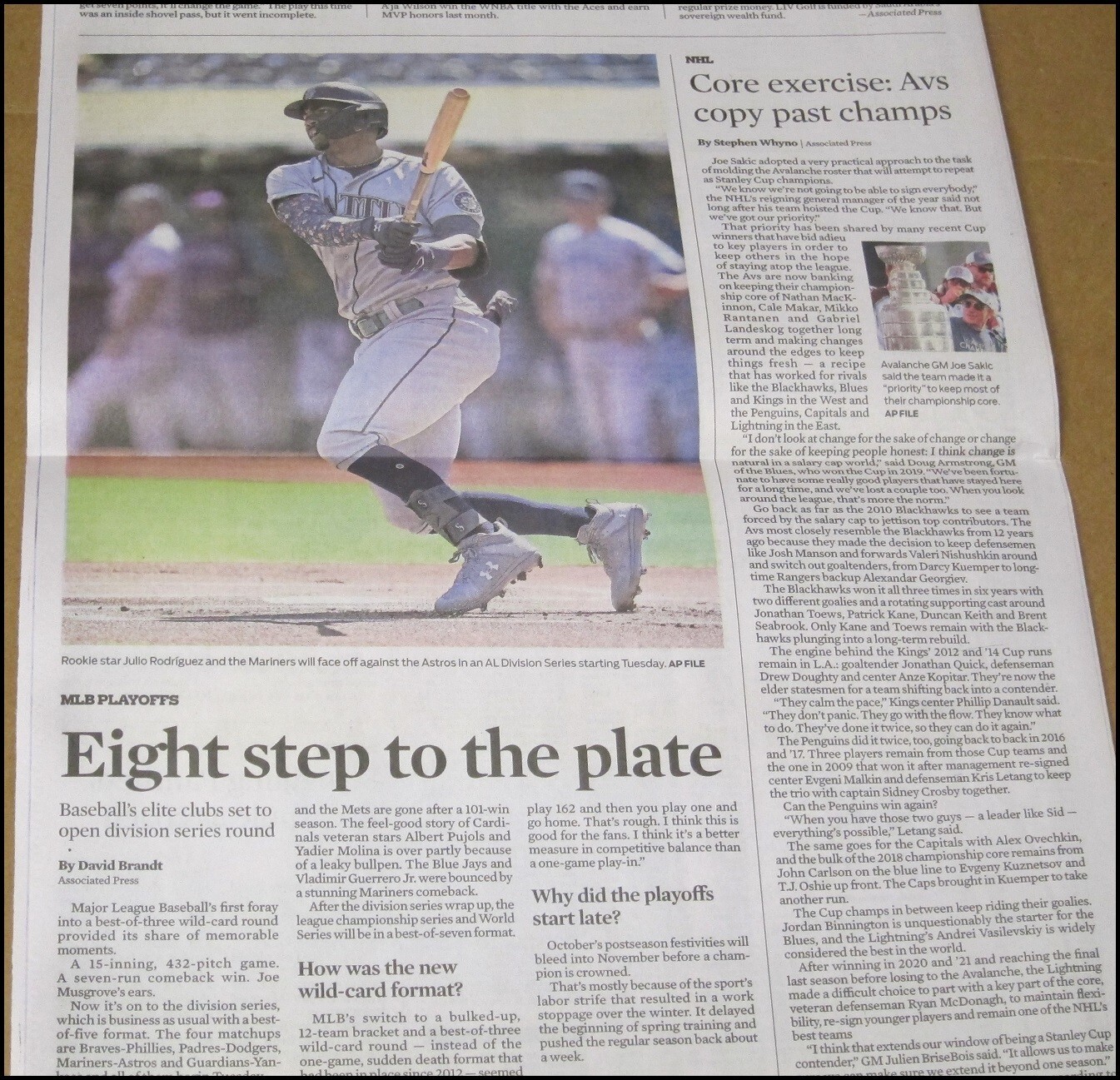 10/11/2022 Chicago Tribune Sports MLB Free Agents Dansby Swanson Carlos Correa