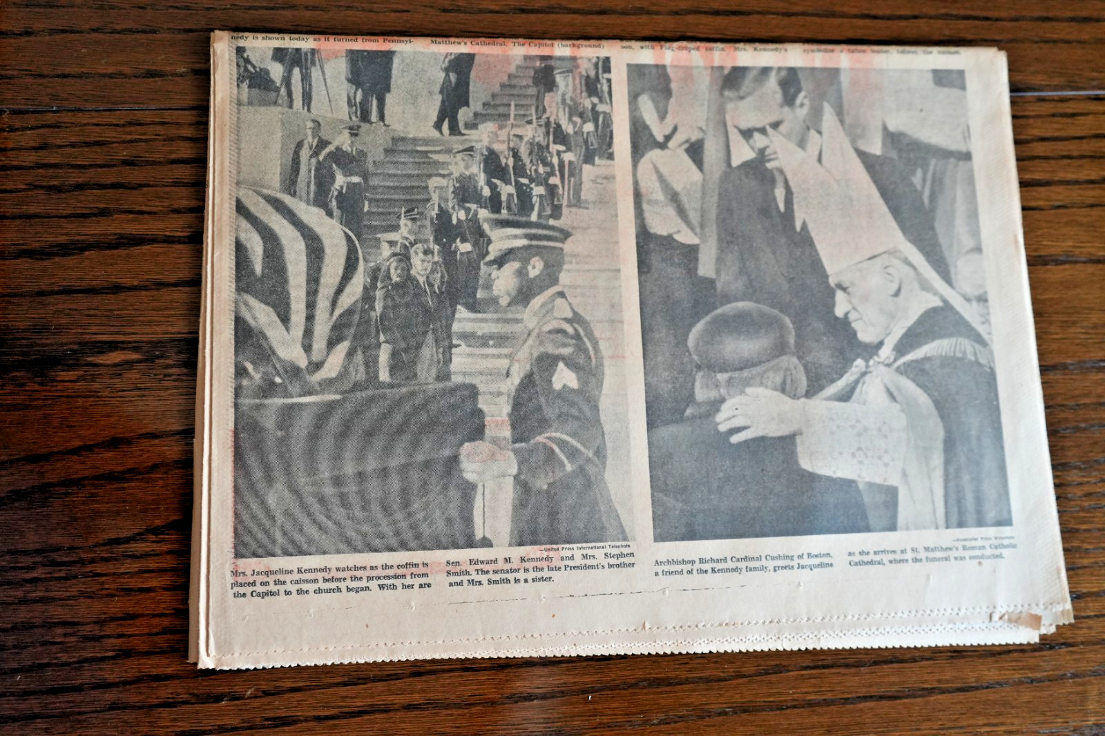 Rare 1963 JFK Assassination NEWSPAPERS President Kennedy Funeral – LOS ANGELES