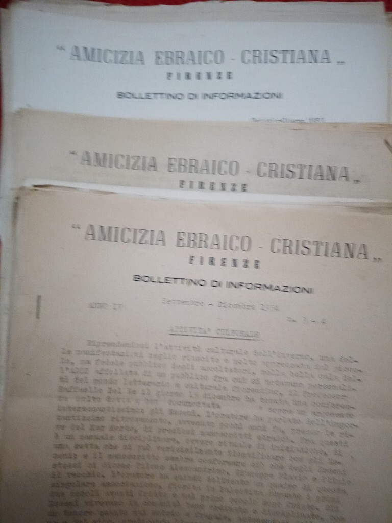 VERY RARE JEWISH-CHRISTIAN FRIENDSHIPS MAGAZINES LOT 23 ISSUES 1951-1958 JUDAISM