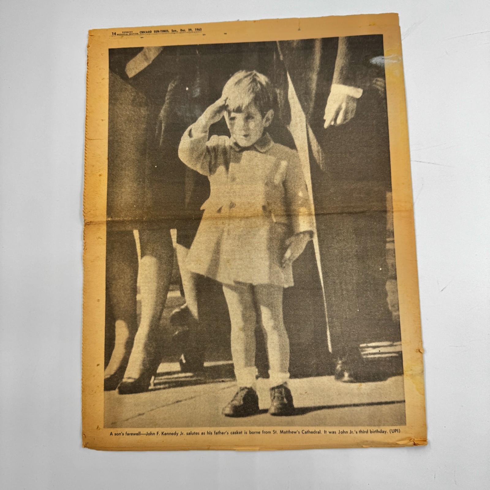 Chicago Sun Times December 29 1963 The Nations Tragedy- Special Memorial Section