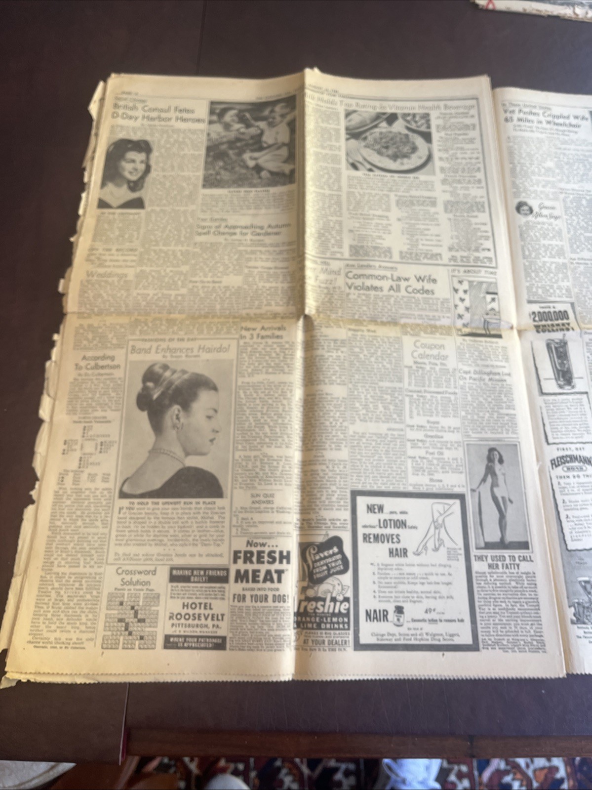 August 14 1945 Chicago Sun Extra Peace Victory End Of World War II