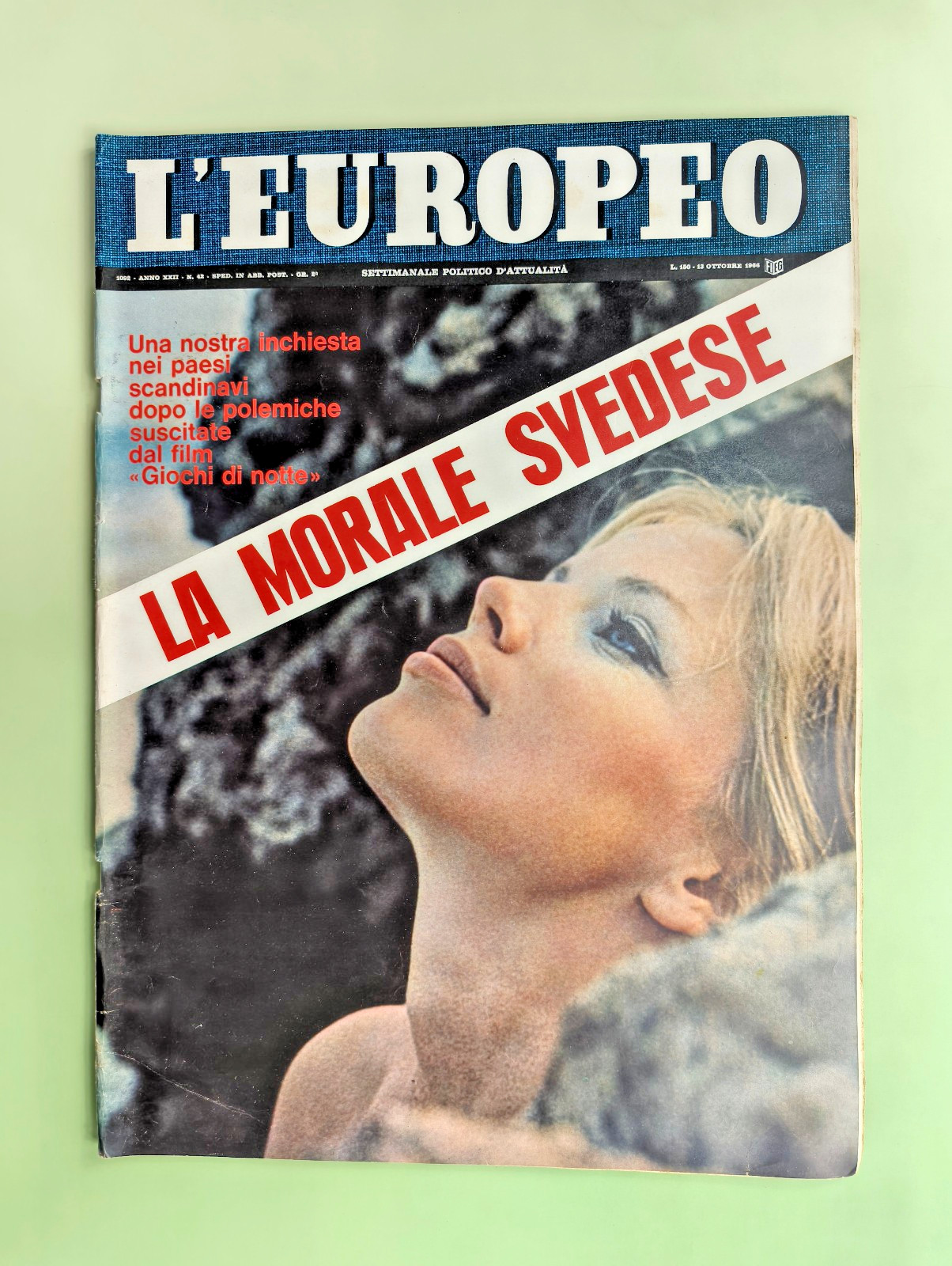 L’Européen October 13, 1966 Birgit Annalisa Rusanen-Batman-Lee Meriwether