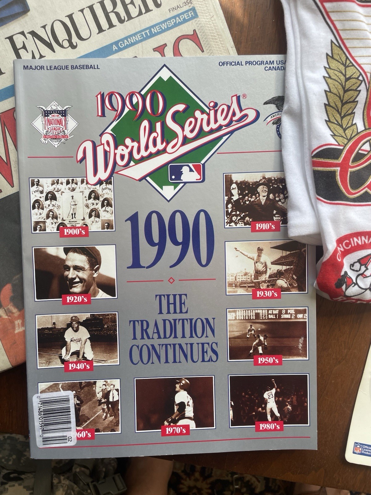 Cincinnati Enquirer – Oct 22, 1990 – Reds Win world Series Lot