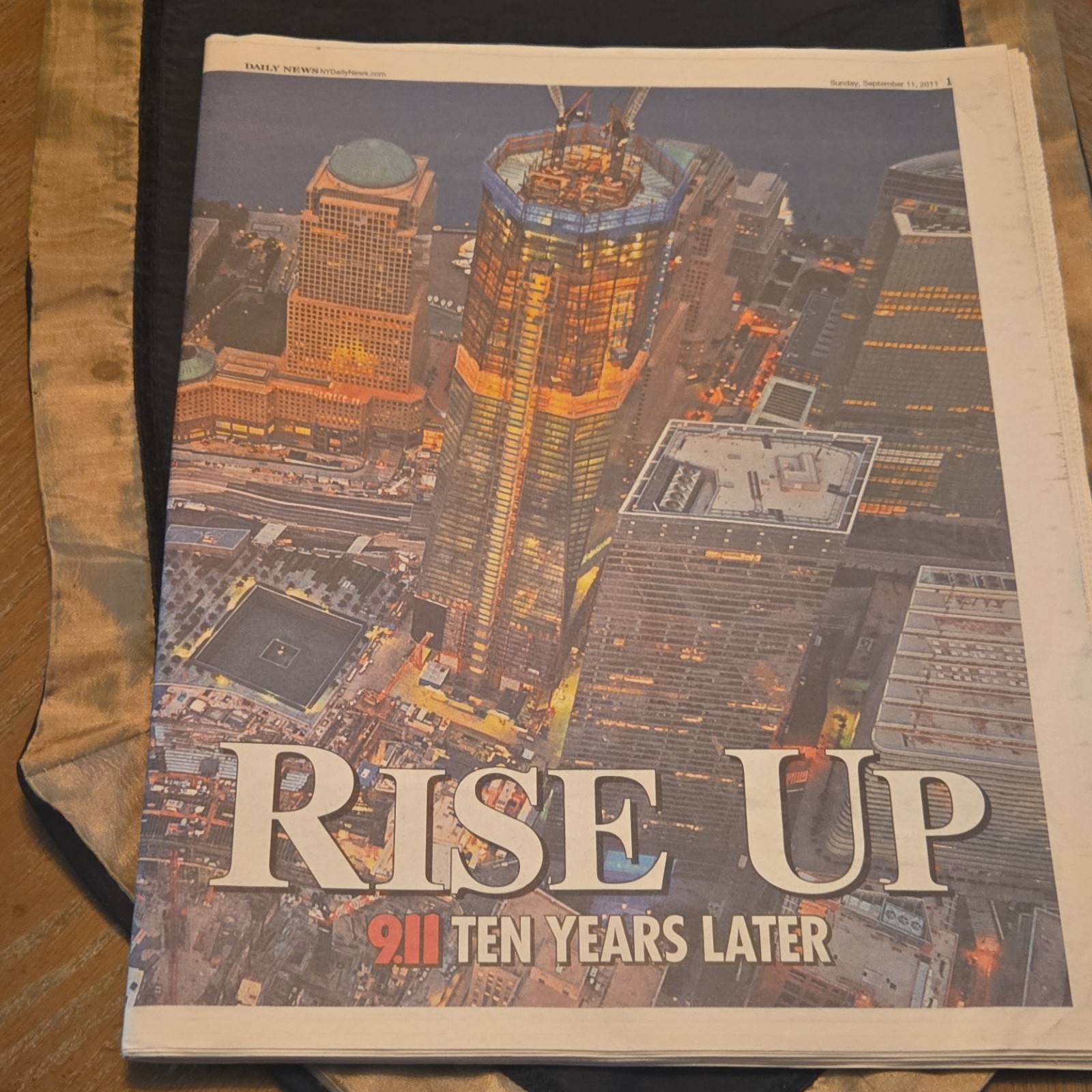 Daily News 9/11 Ten Years Later Commemorative Special Edition Newspaper