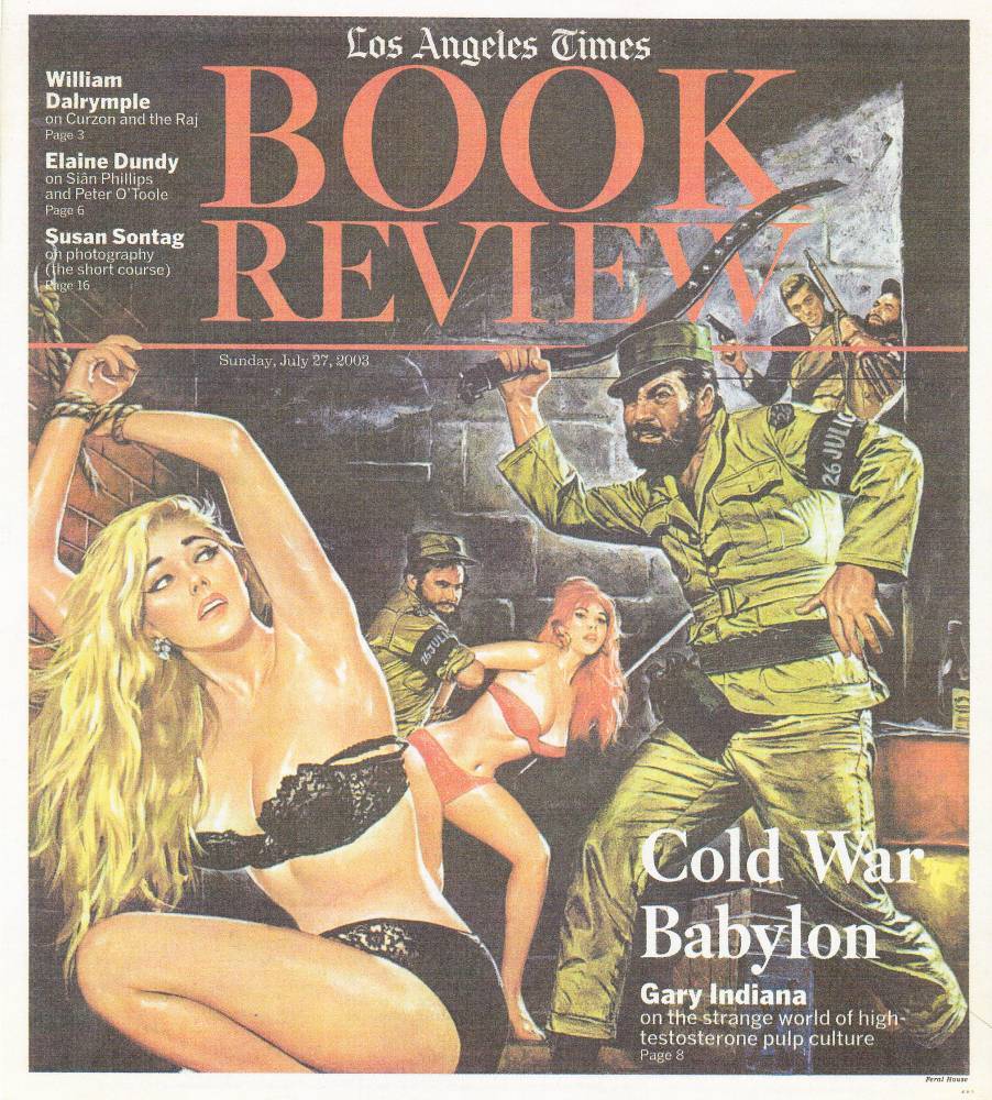2003 L.A.TIMES BOOK REVIEW – Men’s Adventure Magazines & cold war pulps