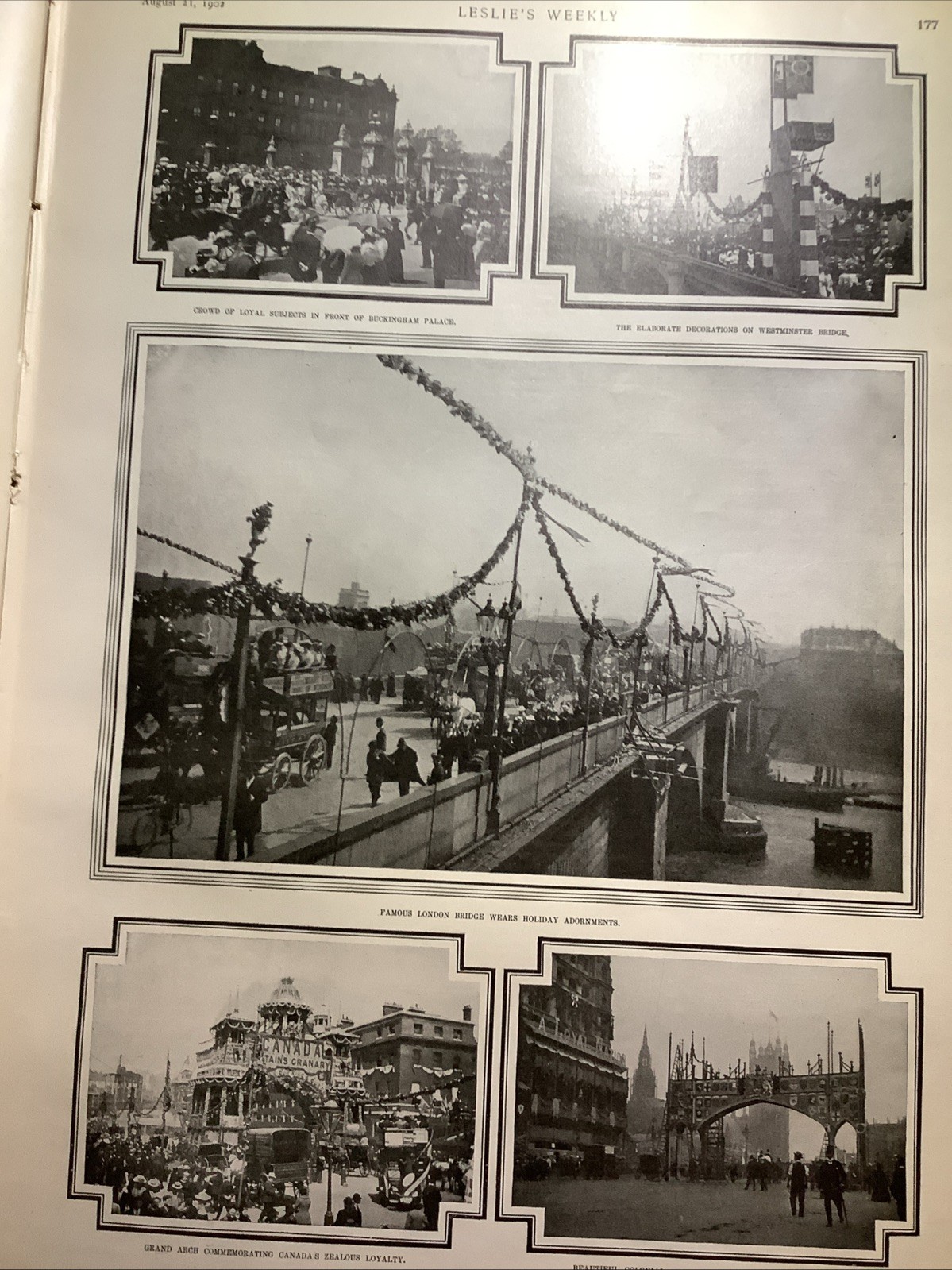 1902 FRANK LESLIES MAGAZINE ~ NEW YORK CITY