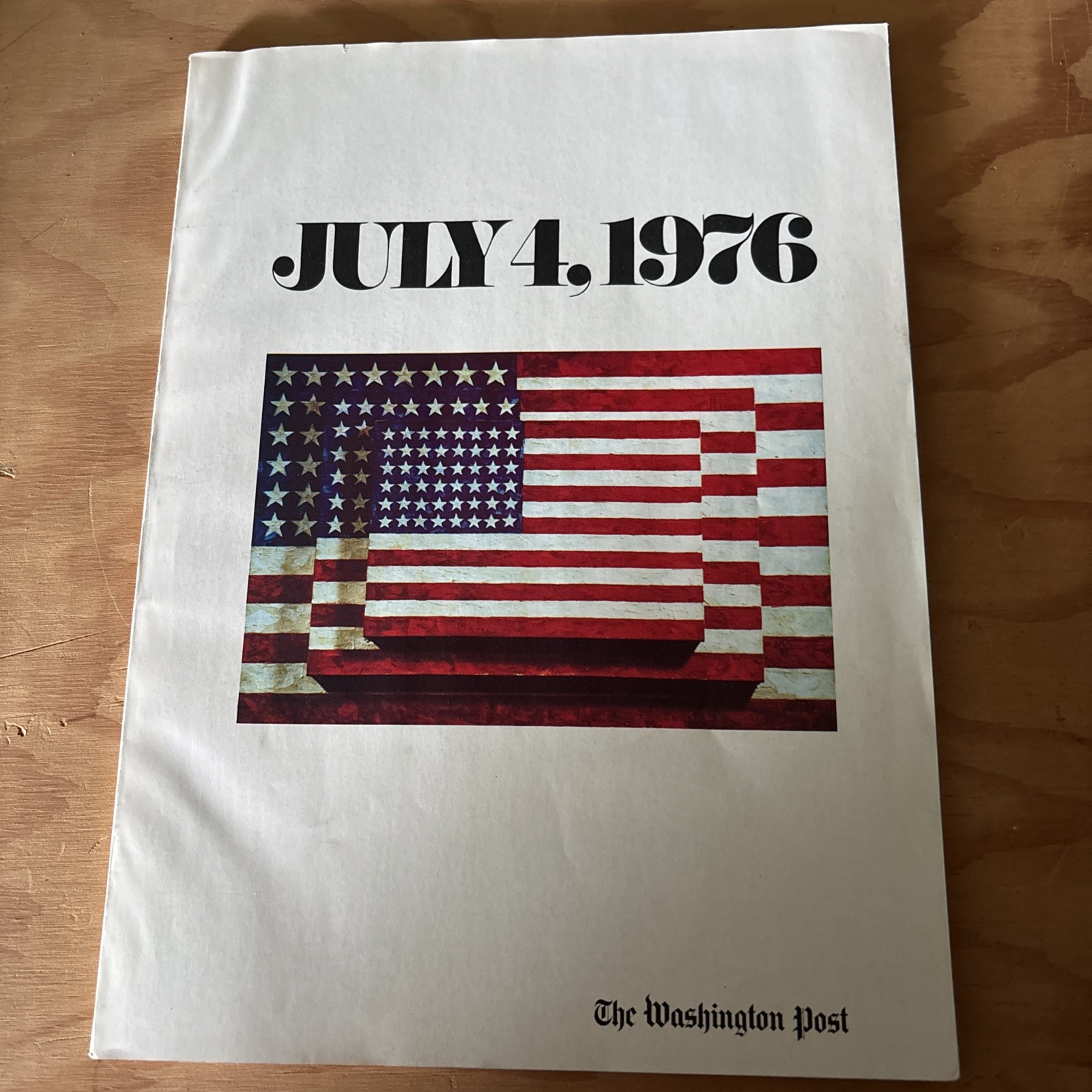 Washington Post July 4, 1976 SPECIAL EDITION 200th Anniversary of Independence