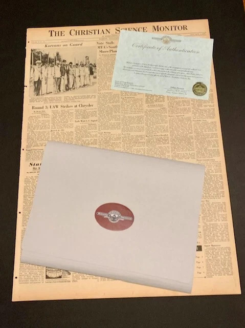 Birthdate Newspaper British USA Canada Archive Box 1976 50th Birthday