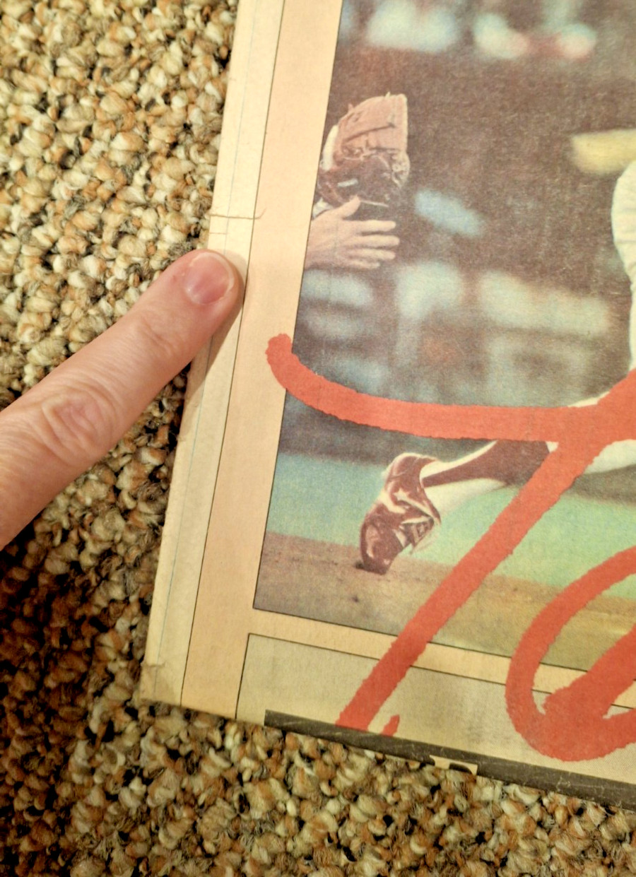 Cincinnati Enquirer Newspaper – Reds Browning Perfect Riverfront Cinergy GABP