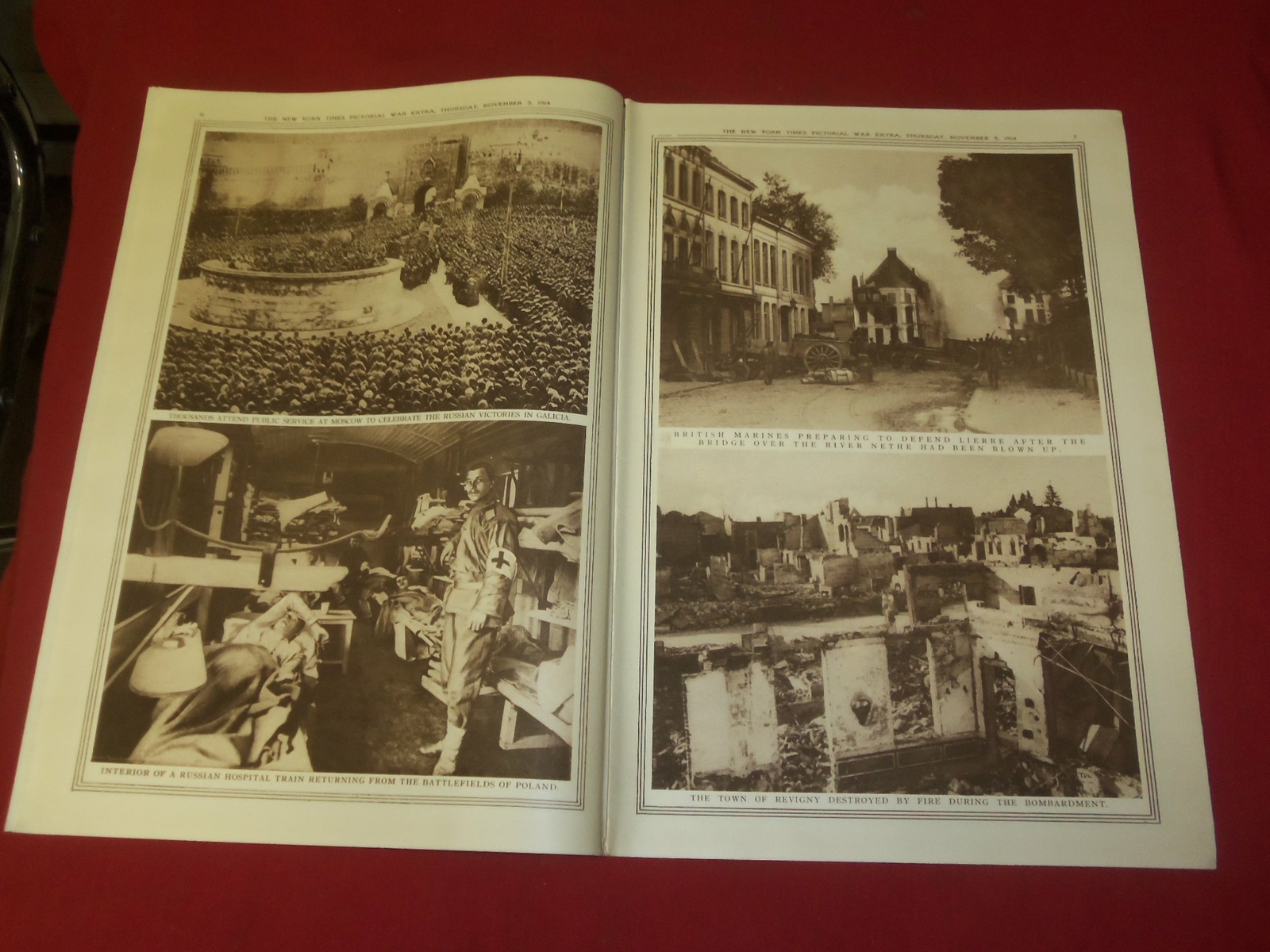 1914 NOVEMBER 5 NY TIMES PICTORIAL WAR EXTRA SECTION – INDIAN LANCER – NP 3936
