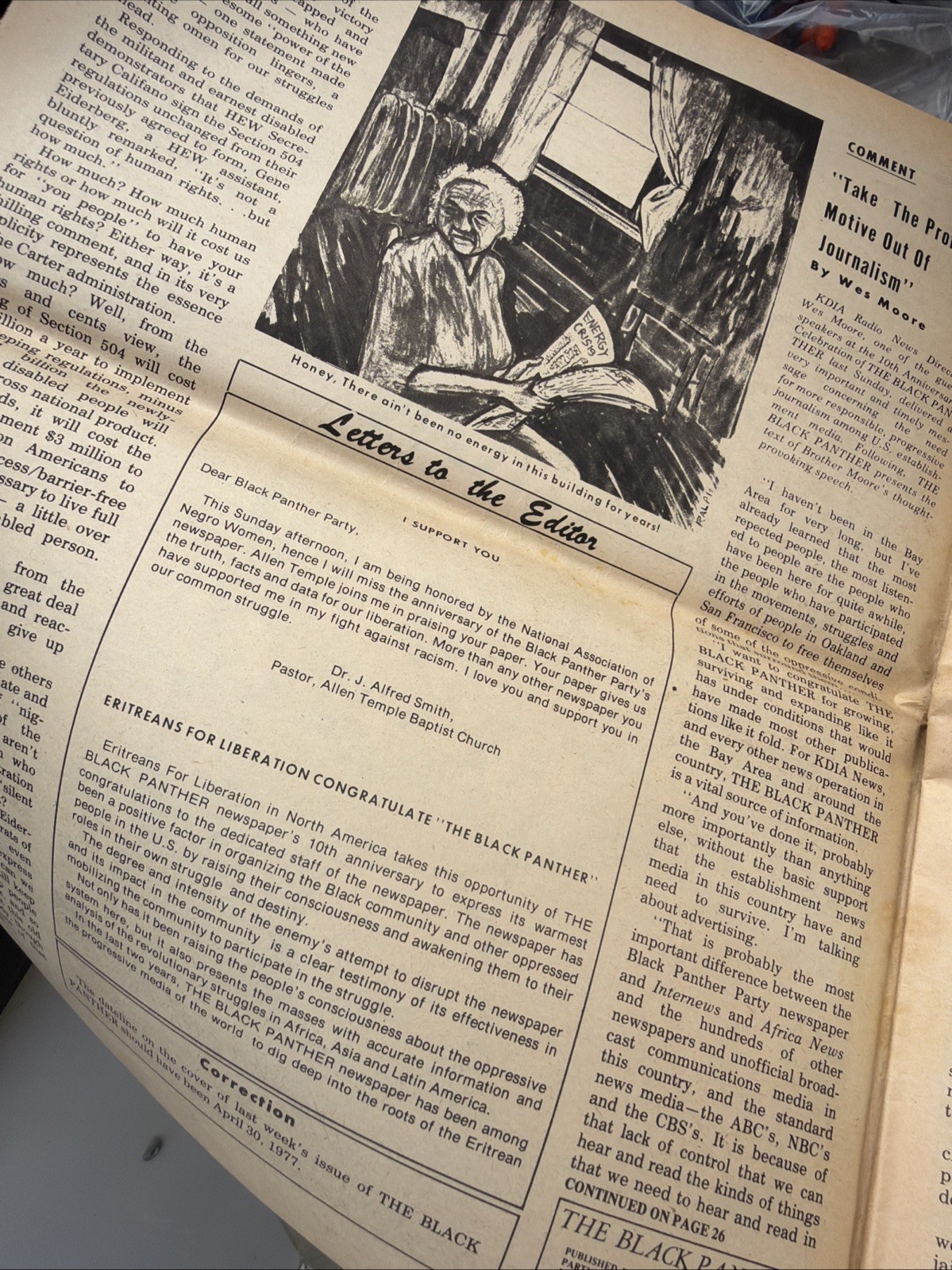 THE BLACK PANTHER PARTY NEWSPAPER – MAY 7, 1977 Huey Newton History