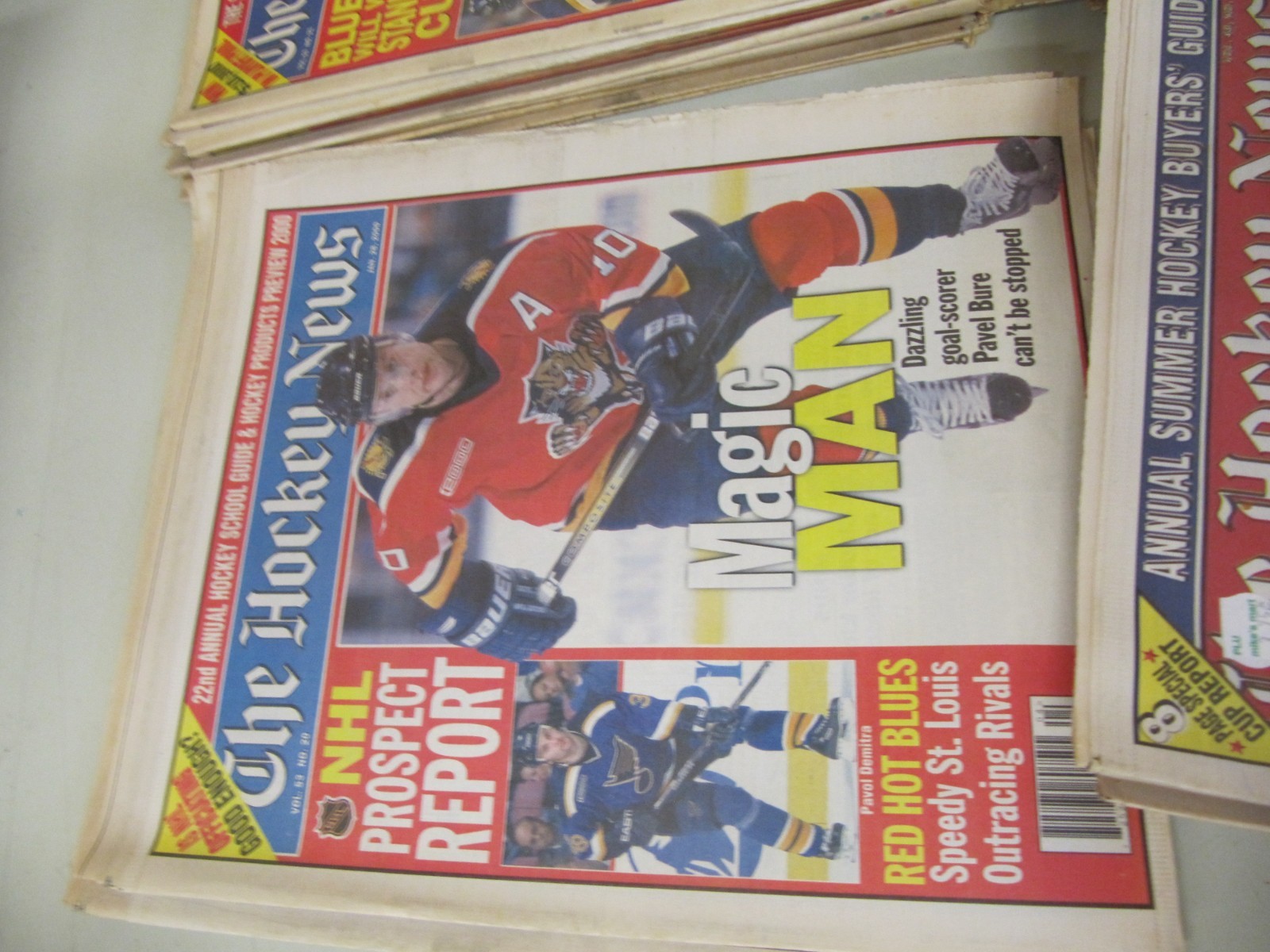 45 x The Hockey News July 1990’s-2000