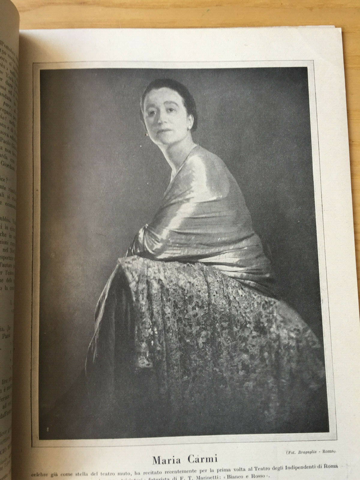 MONDADORI COMEDIA PERIODICO COMEDIA E VITA THEATRALE N° 9 1923 MARIA CARMI 2/19