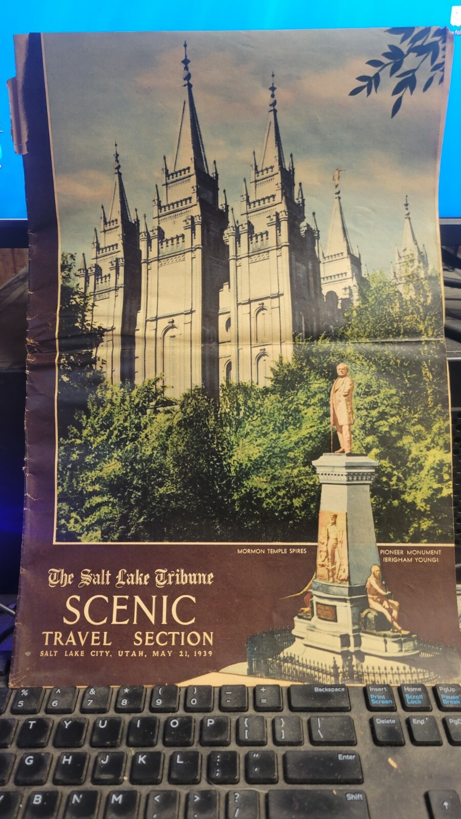 Salt Lake Tribune Scenic Section May 21, 1939 36 pages