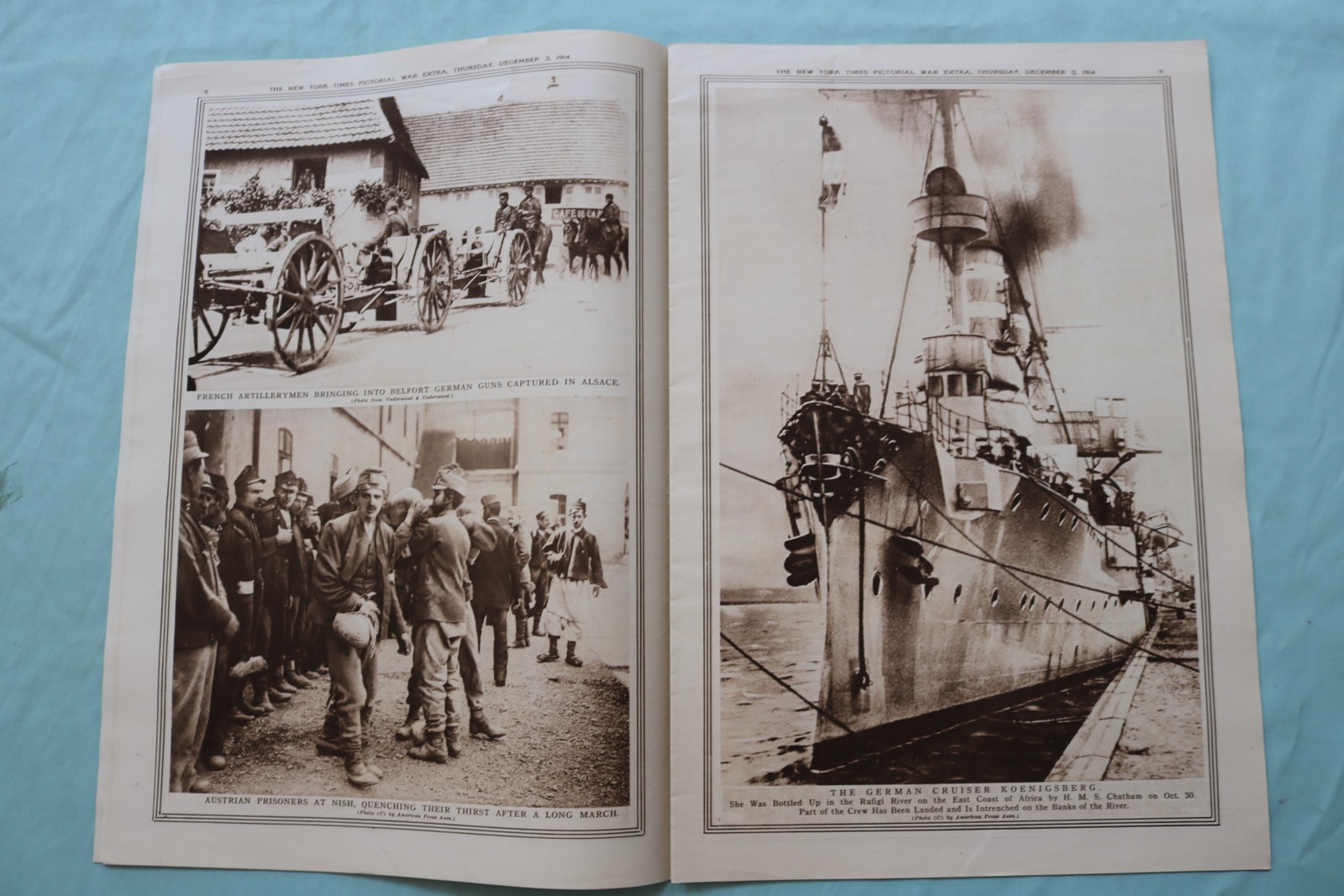 1914 DEC 3 NEW YORK TIMES MID-WEEK PICTORIAL WAR EXTRA- EARL KITCHENER – NP 9123
