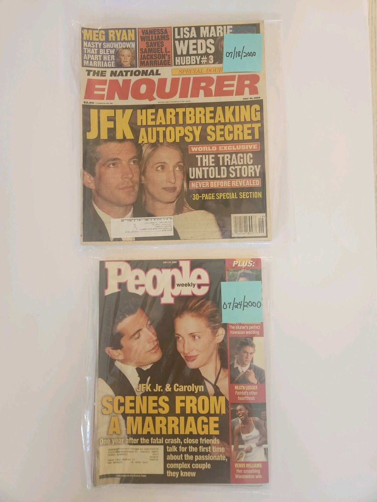 JFK Jr 1996 Wedding & 1999 Plane Crash/Death
