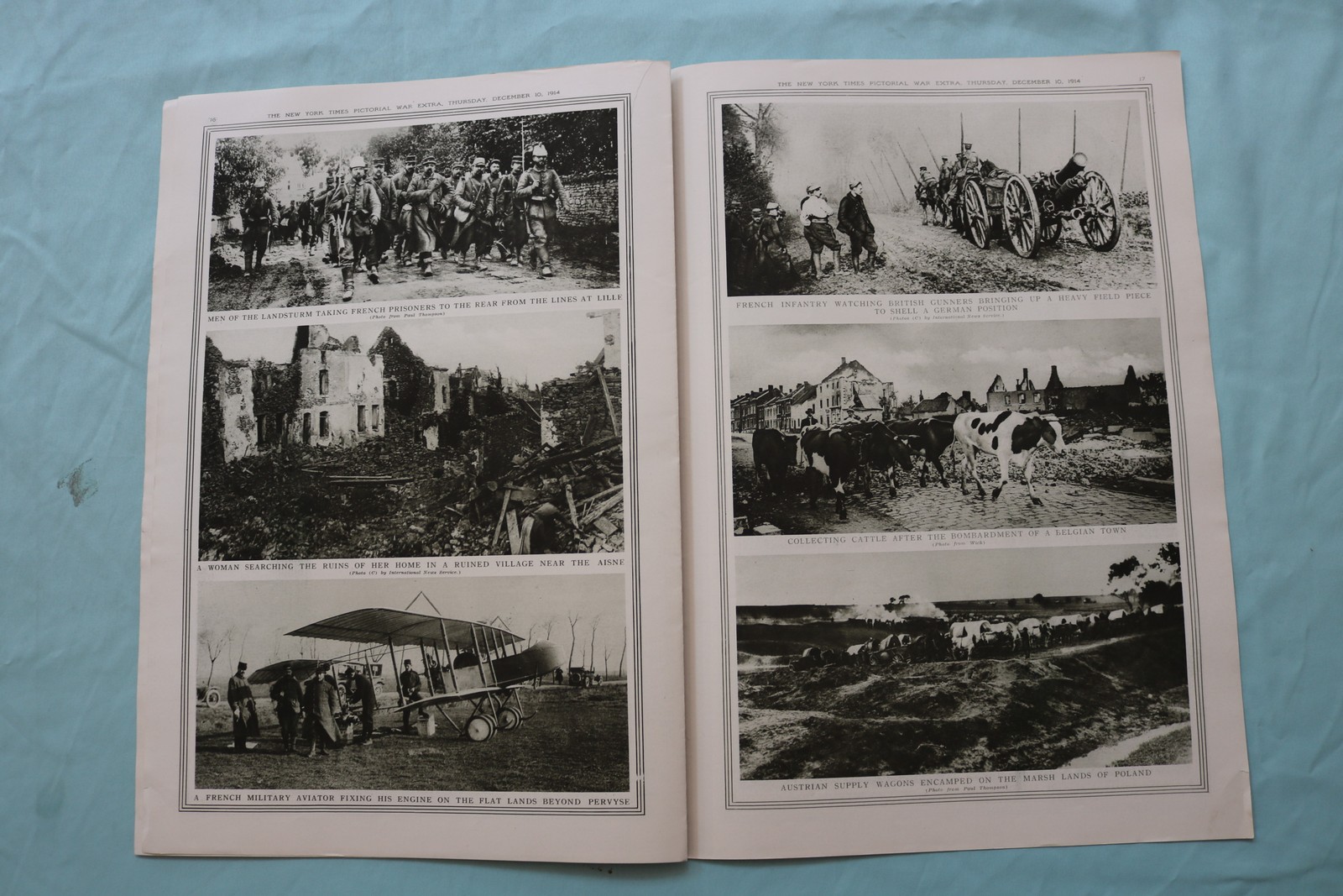 1914 DEC 10 NEW YORK TIMES MID-WEEK PICTORIAL WAR EXTRA-PRINCE OF WALES- NP 9111
