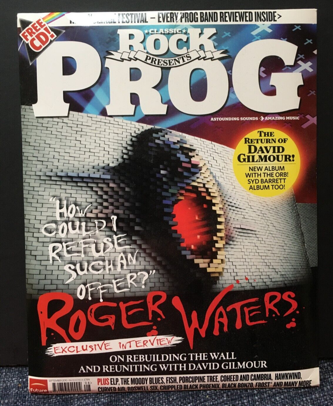 CLASSIC ROCK PINK FLOYDs ROGER WATERS D GILMOUR APHRODITES CHILD KATE BUSH TARJA