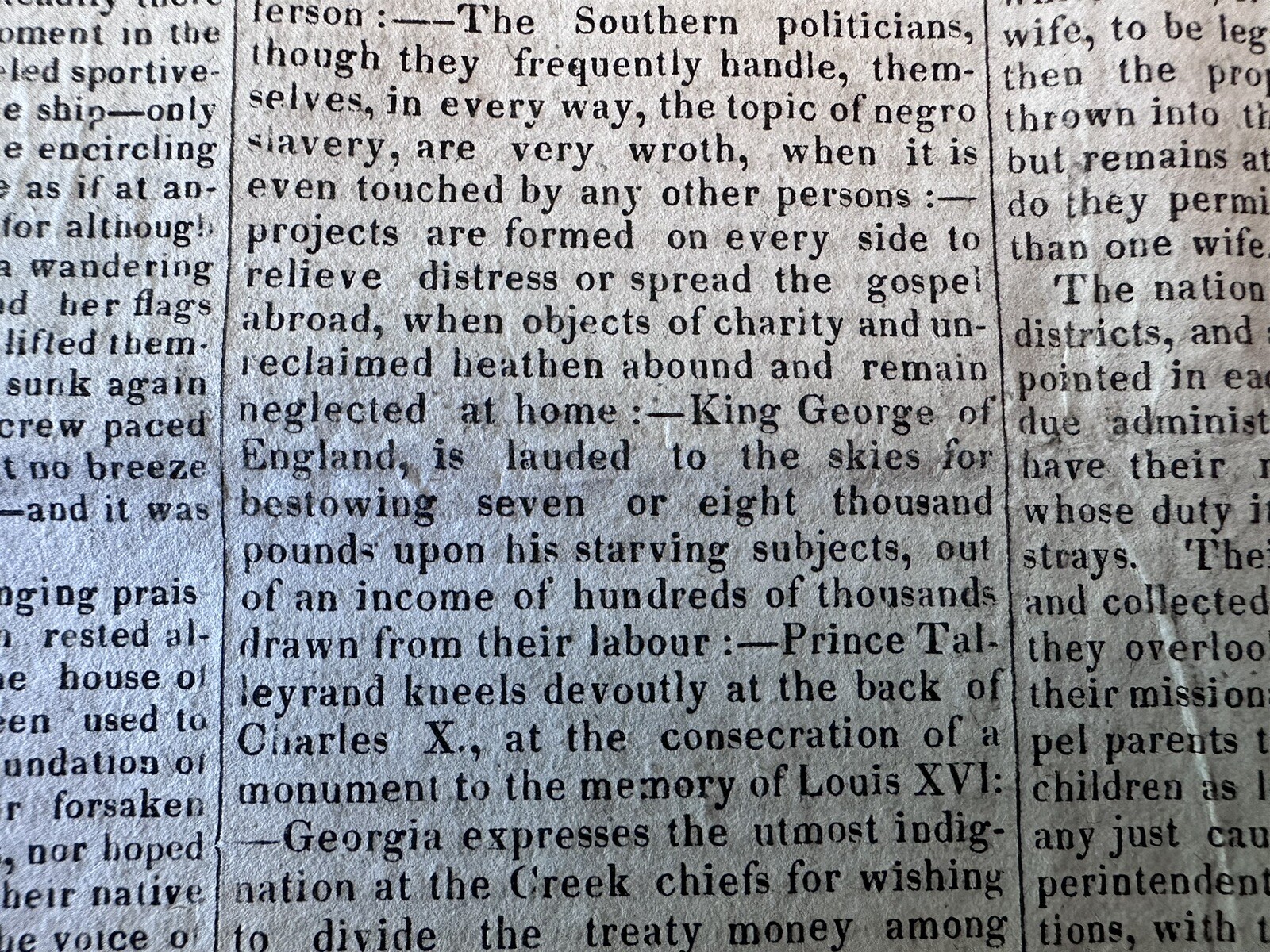 July 8, 1826 John Adams Death Obituary US Founding Father, Slavery Newspaper