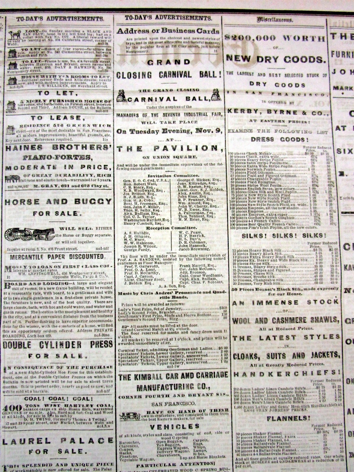 10 1869 newspapers SAN FRANCISCO BULLETIN California TRANSCONTINENTAL RAILROAD