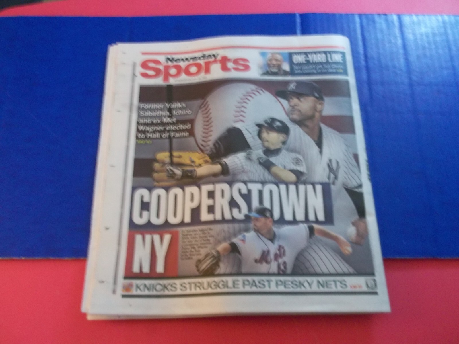 ‘MLB 2025′ “HALL OF FAME INDUCTEES’ NEWSDAY 1/22/25