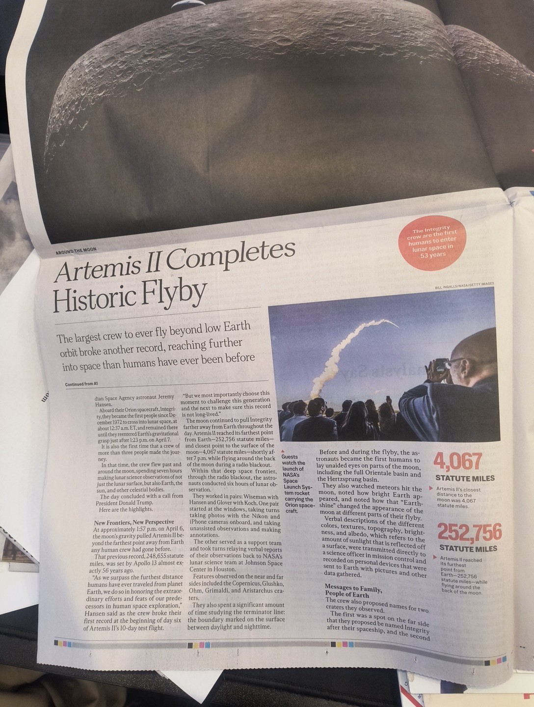 The Epoch Times Weekly April 8-14 2026 Around the Moon: Artemis 11 Completes…