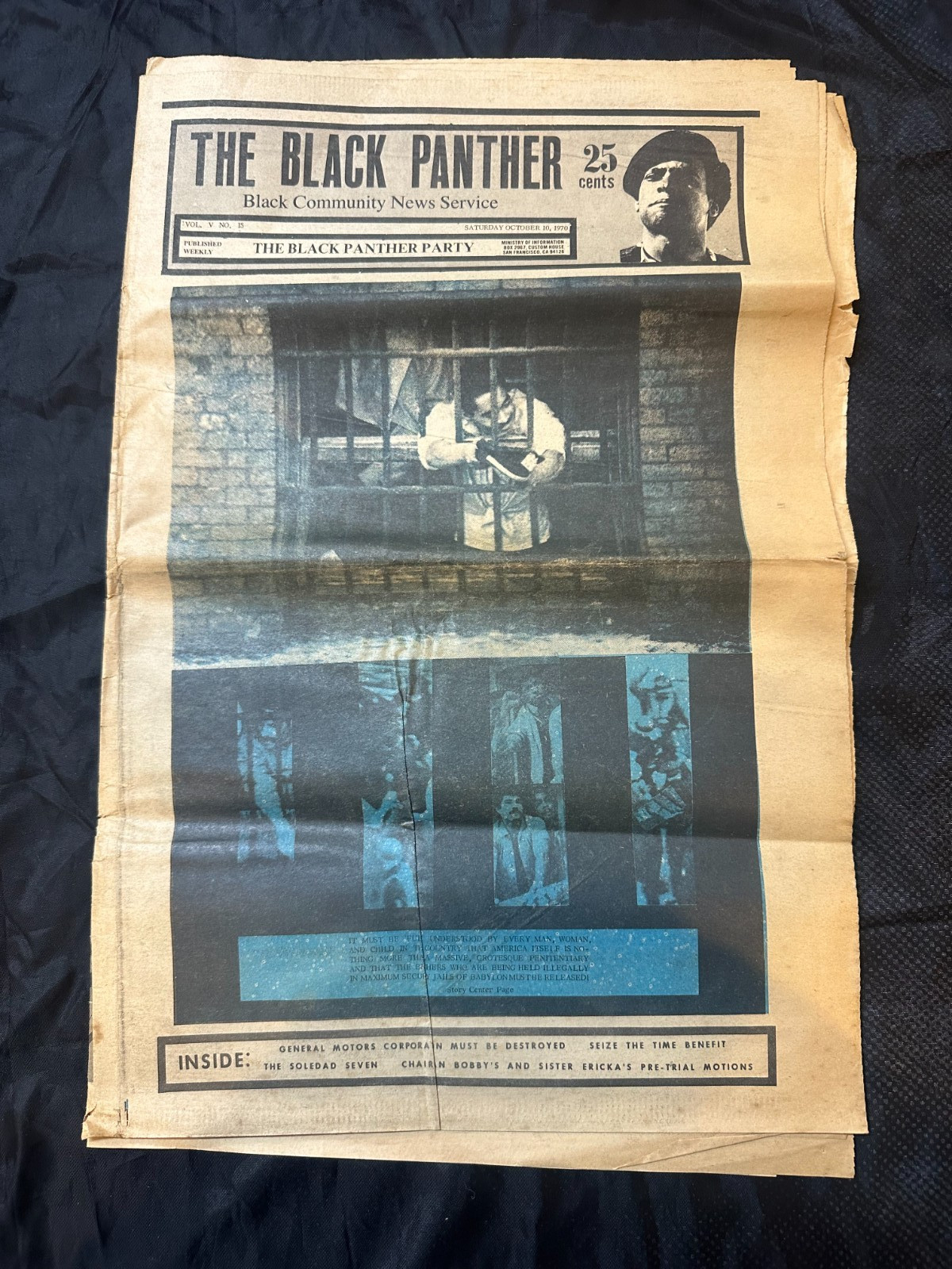 THE BLACK PANTHER NEWSPAPER – OCTOBER 10TH 1970