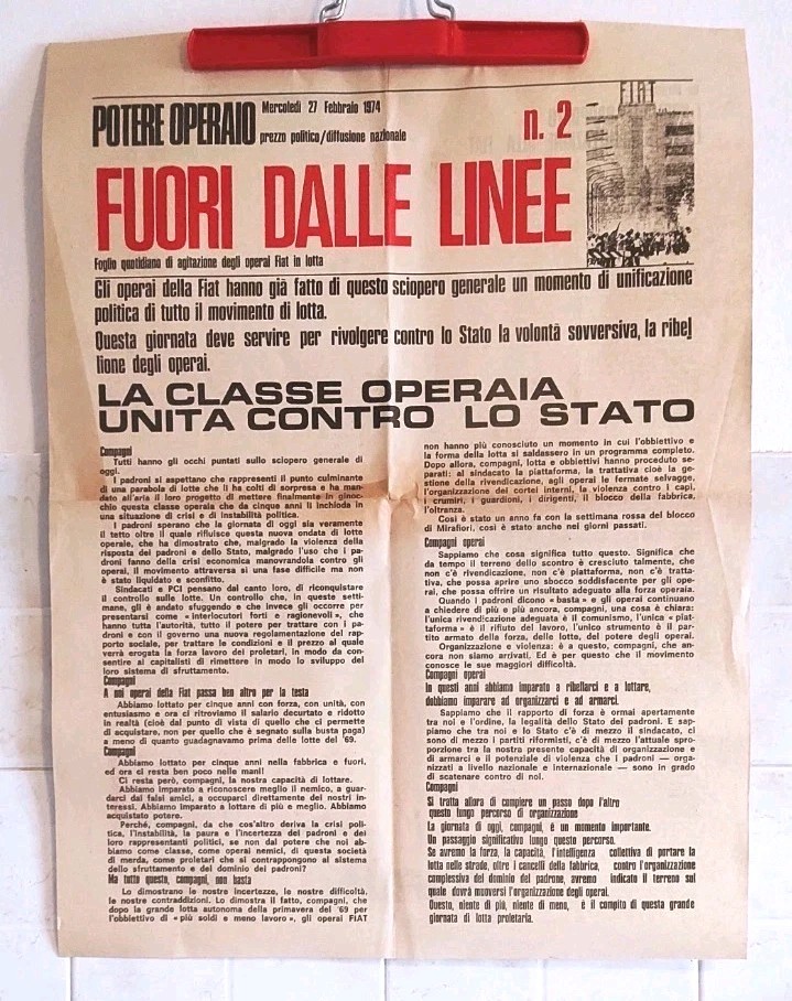 Worker Power. Out of the Line, No. 2, February 27, 1974 (Supplement to No. 82