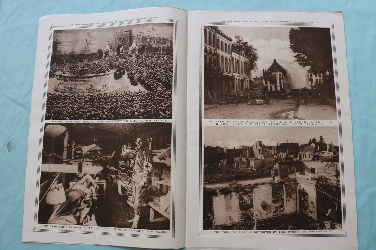 1914 NOV 5 NEW YORK TIMES MID-WEEK PICTORIAL WAR EXTRA – INDIAN LANCER – NP 9121