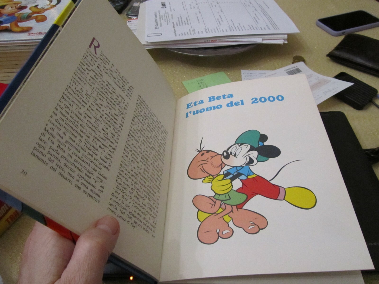 LE FOLIE DI ETA BETA – CARDBOARD VOLUME WALT DISNEY – MONDADORI – EXCELLENT++